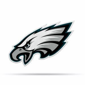 Rico NFL Philadelphia Eagles Shape Cut Primary Logo Pennant 20" x 9"