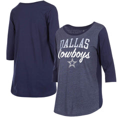 DCM NFL Women's Dallas Cowboys Anita ¾ Sleeve T-Shirt