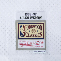 Mitchell & Ness Philadelphia 76ers Allen Iverson 1996 Road Swingman Jersey  (Medium)