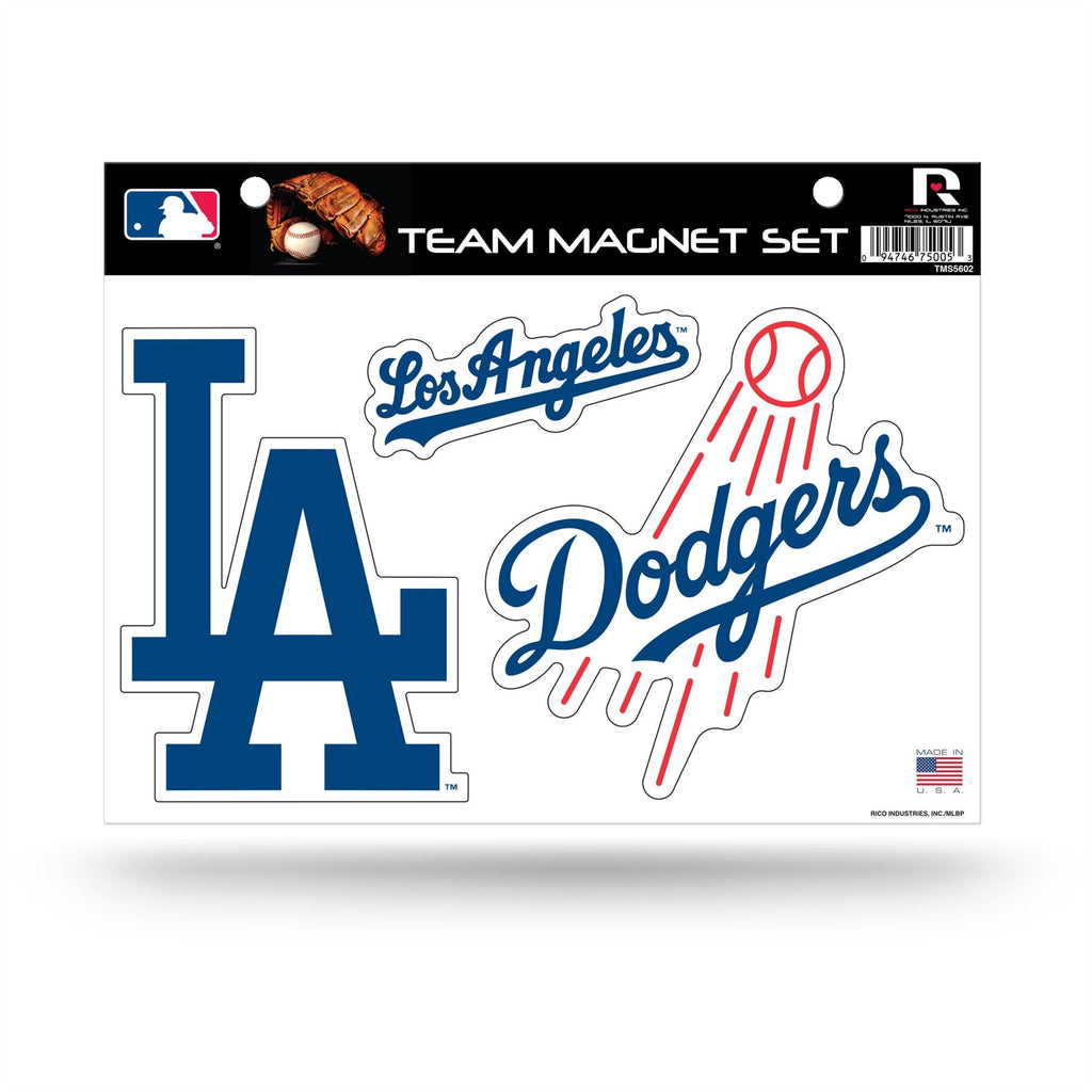 Rico MLB Los Angeles Dodgers Team Magnet Sheet 8" x 11"