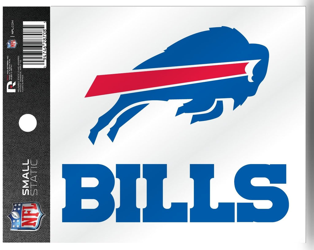Rico NFL Buffalo Bills Logo Static Cling Auto Decal Car Sticker Small SS