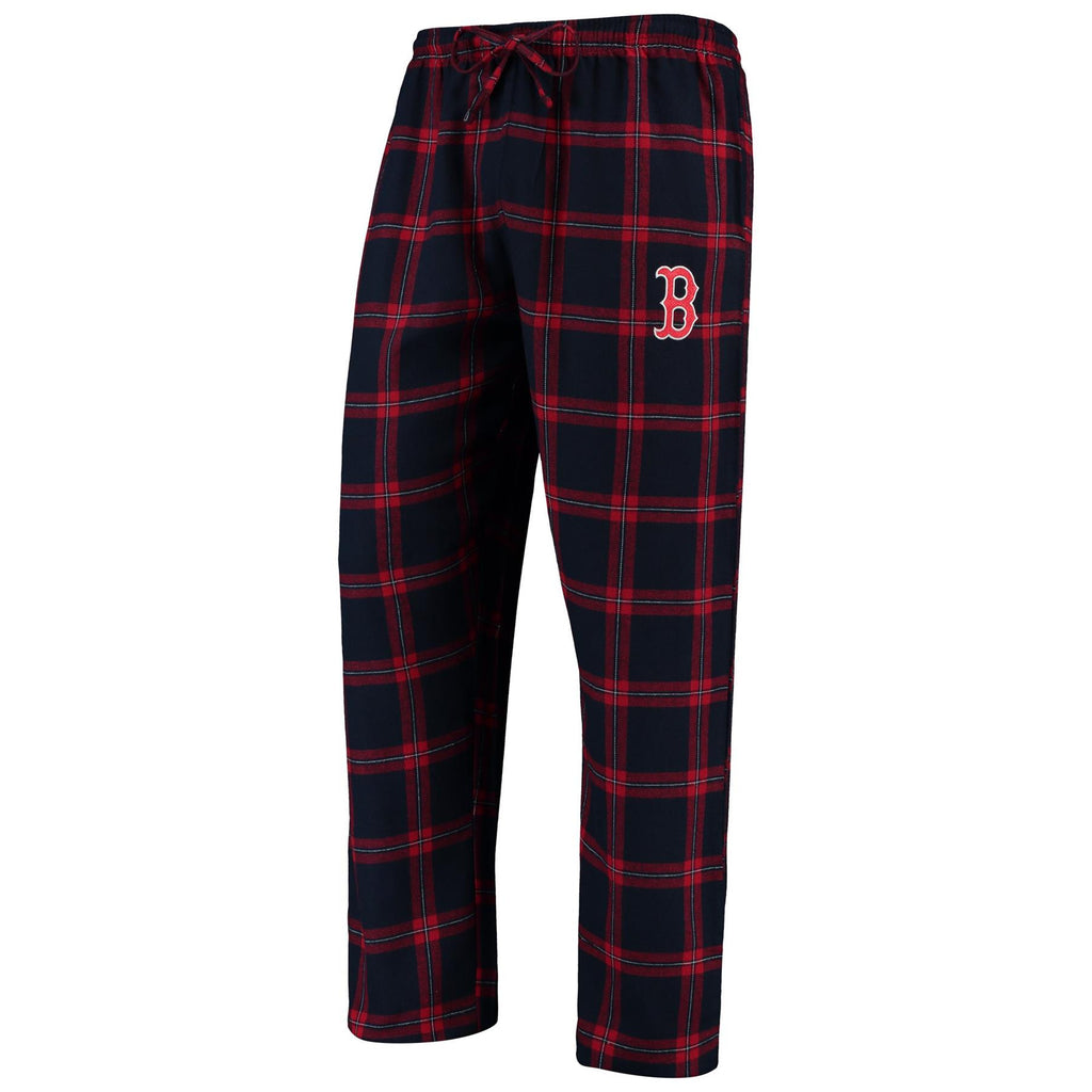 Concepts Sport MLB Men's Boston Red Sox Troupe Shirt And Pants Pajama Sleepwear 2-Piece Set