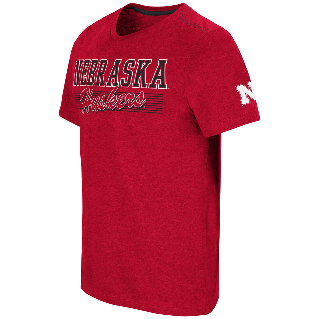 Colosseum NCAA Men's Nebraska Cornhuskers Hoverboard T-Shirt