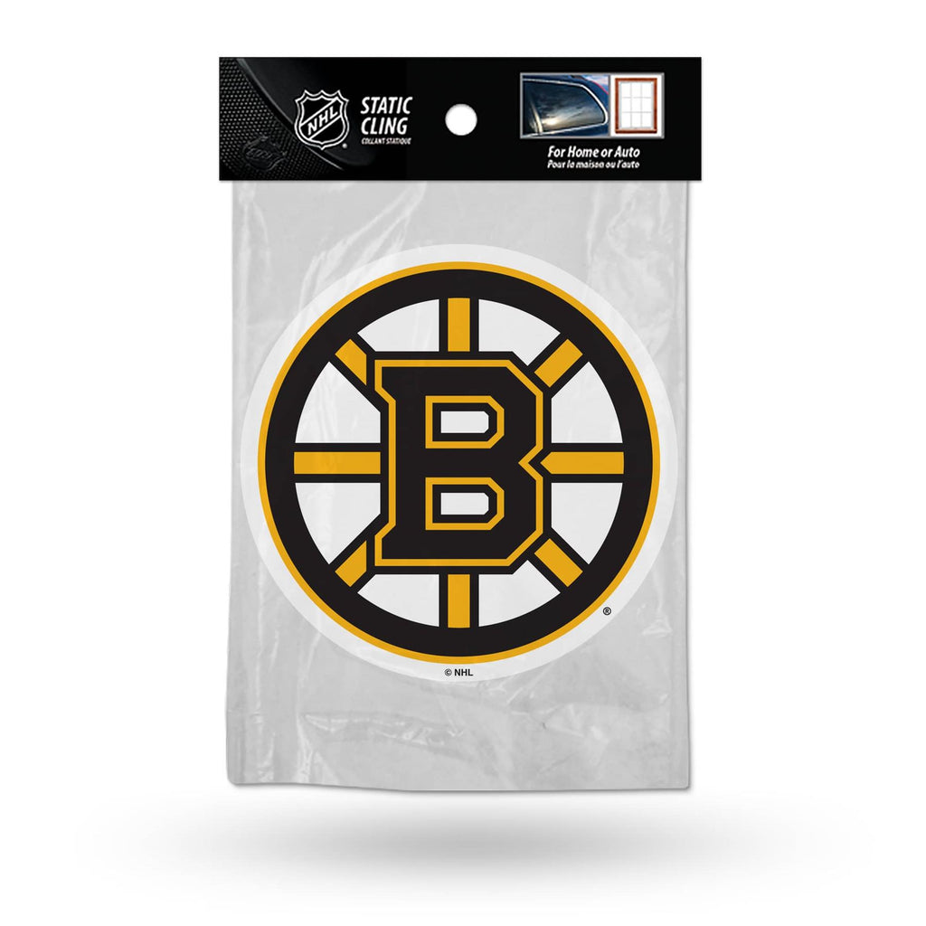 Rico NHL Boston Bruins Shape Cut Static Cling Auto Decal Car Sticker Medium SSCM
