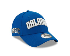 New Era NBA Men's Orlando Magic Statement 9FORTY Adjustable Velcro Hat Blue OSFM