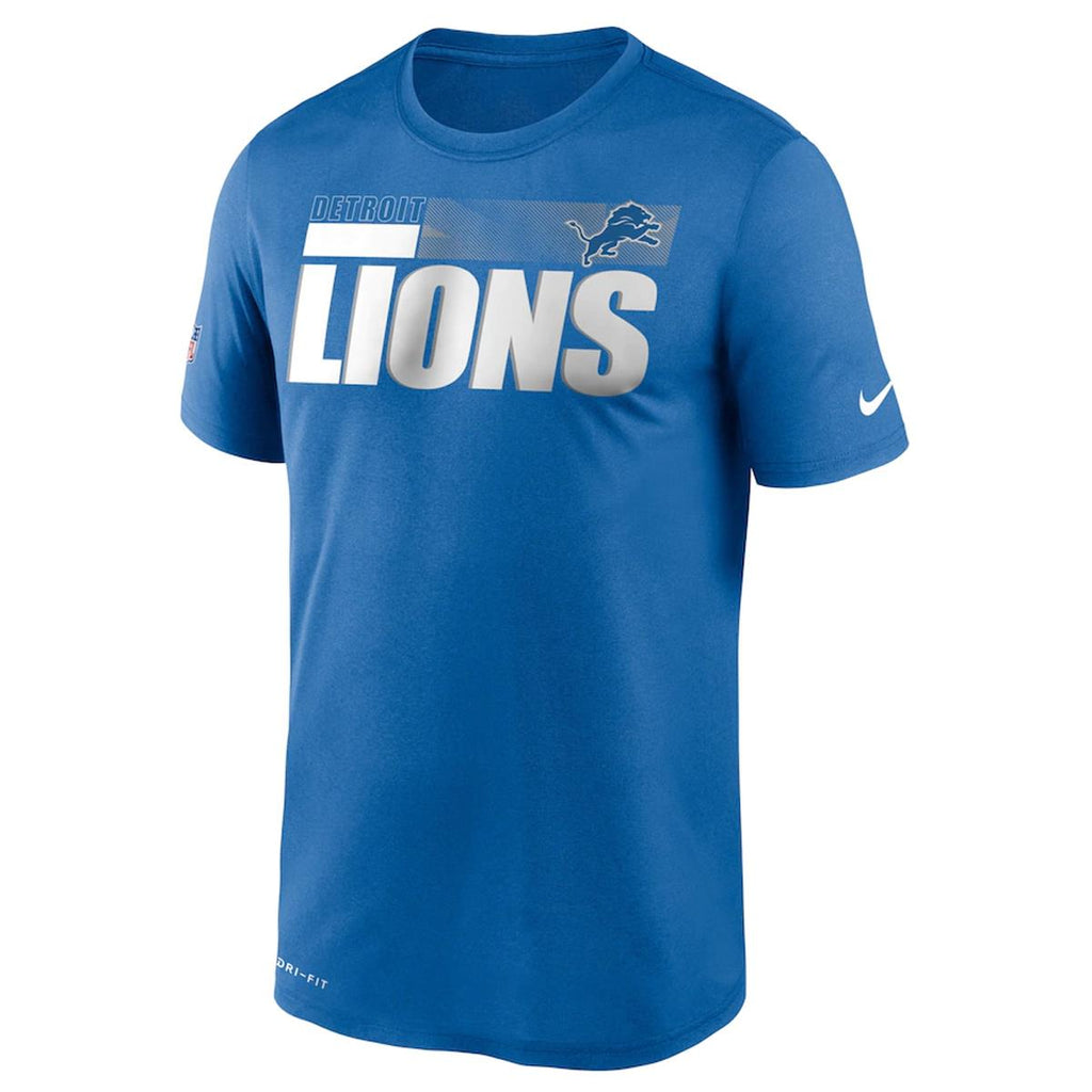 Men's Detroit Lions Nike Gray Sideline Impact Hoodie Performance