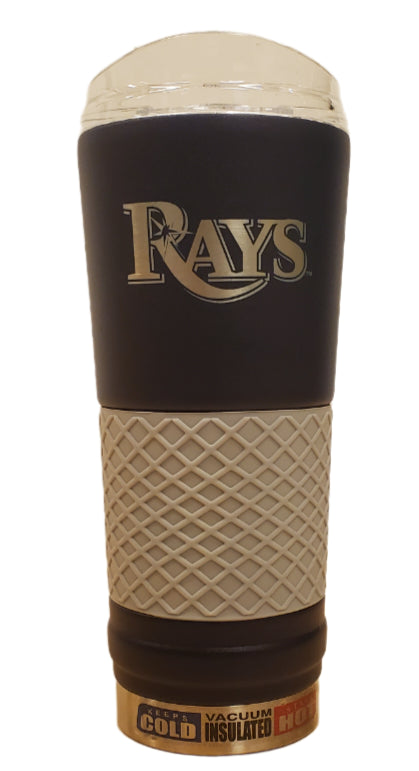 Great American Products MLB Tampa Bay Rays Powder Coated Draft Tumbler 24oz Blue