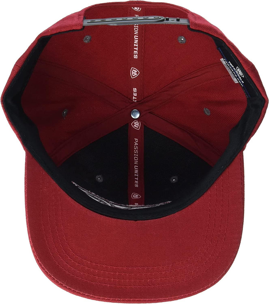 Top Of The World NCAA Men's Alabama Crimson Tide Guantuan Adjustable Snapback Hat