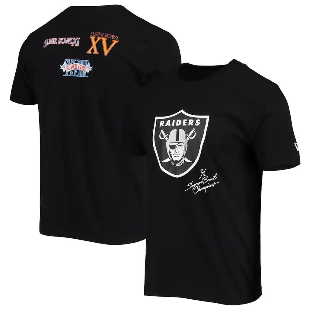 New Era Men's NFL Las Vegas Raiders World Champions T-Shirt  (121521)