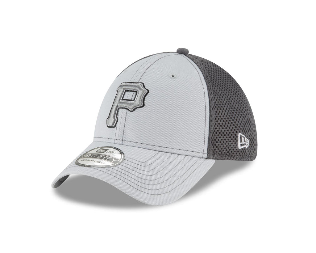 New Era MLB Men's Pittsburgh Pirates Grayed Out Neo 39THIRTY Flex Hat