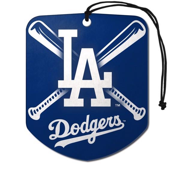 Fanmats MLB Los Angeles Dodgers Shield Design Air Freshener 2-Pack