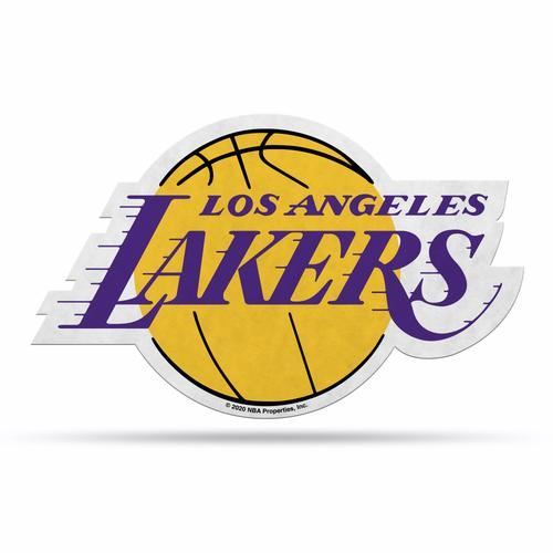 Men's Los Angeles Lakers Mitchell & Ness Gold Hardwood Classics Primary Logo  Swingman Shorts