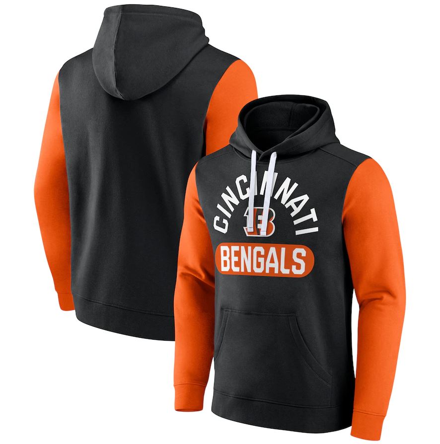 Fanatics Branded NFL Men's Cincinnati Bengals Extra Point Fleece Pullover Hoodie