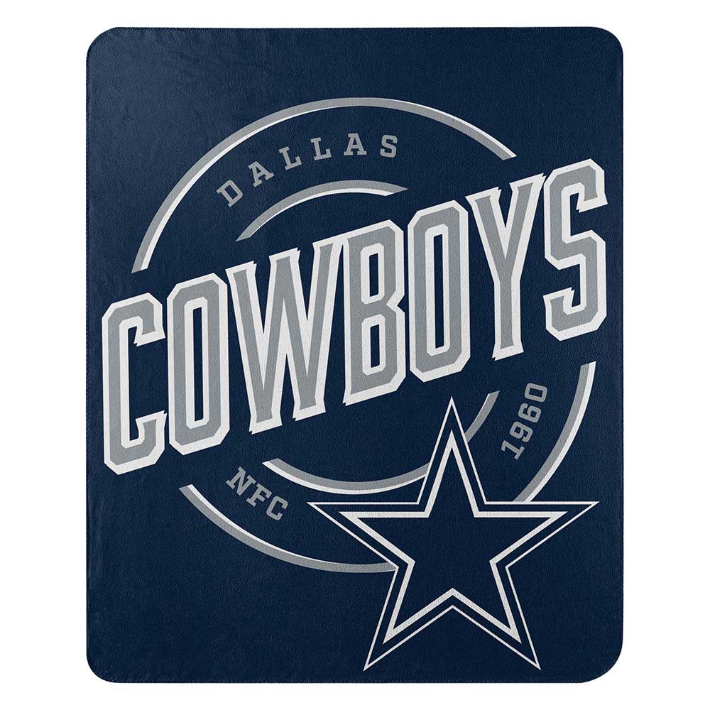 The Northwest Company NFL Dallas Cowboys Campaign Design Fleece Throw Blanket