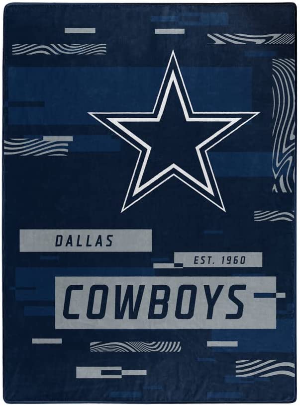 Dallas Cowboys Raschel Throw Blanket