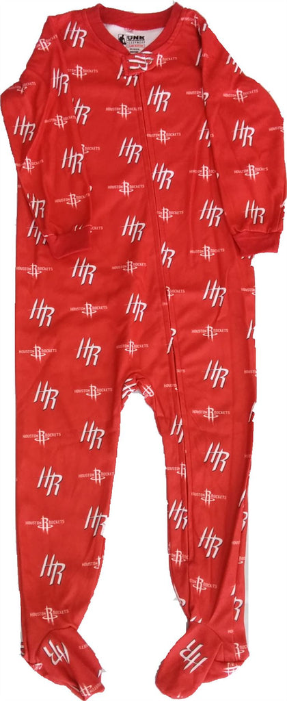 NBA Houston Rockets Toddler Footed Pajamas Bodysuit