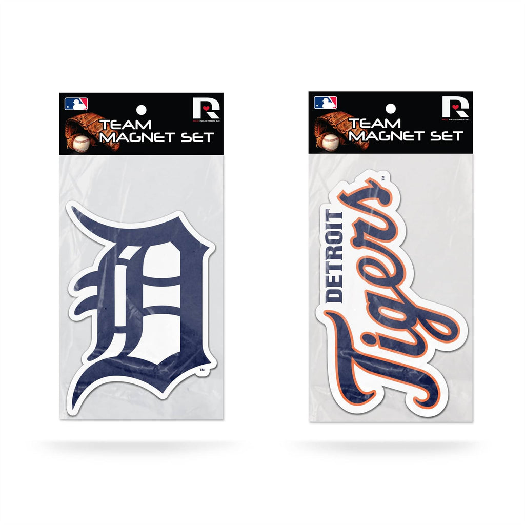 Rico MLB Detroit Tigers 2-Piece Magnet Set