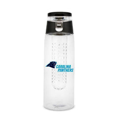 Duck House NFL North Carolina Panthers Infuser Clear Bottle 20 oz