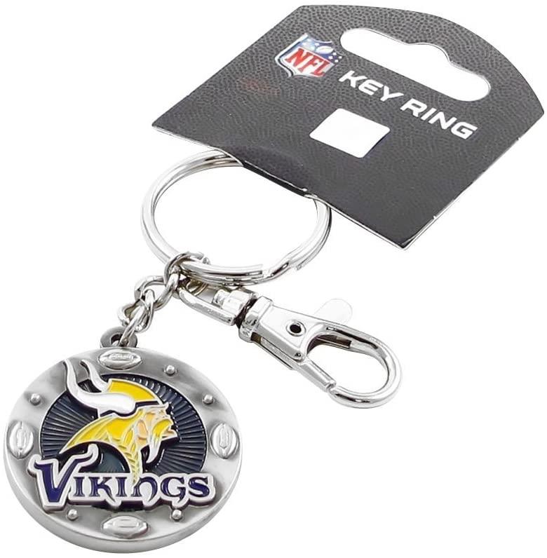 Aminco NFL Minnesota Vikings Impact Keychain