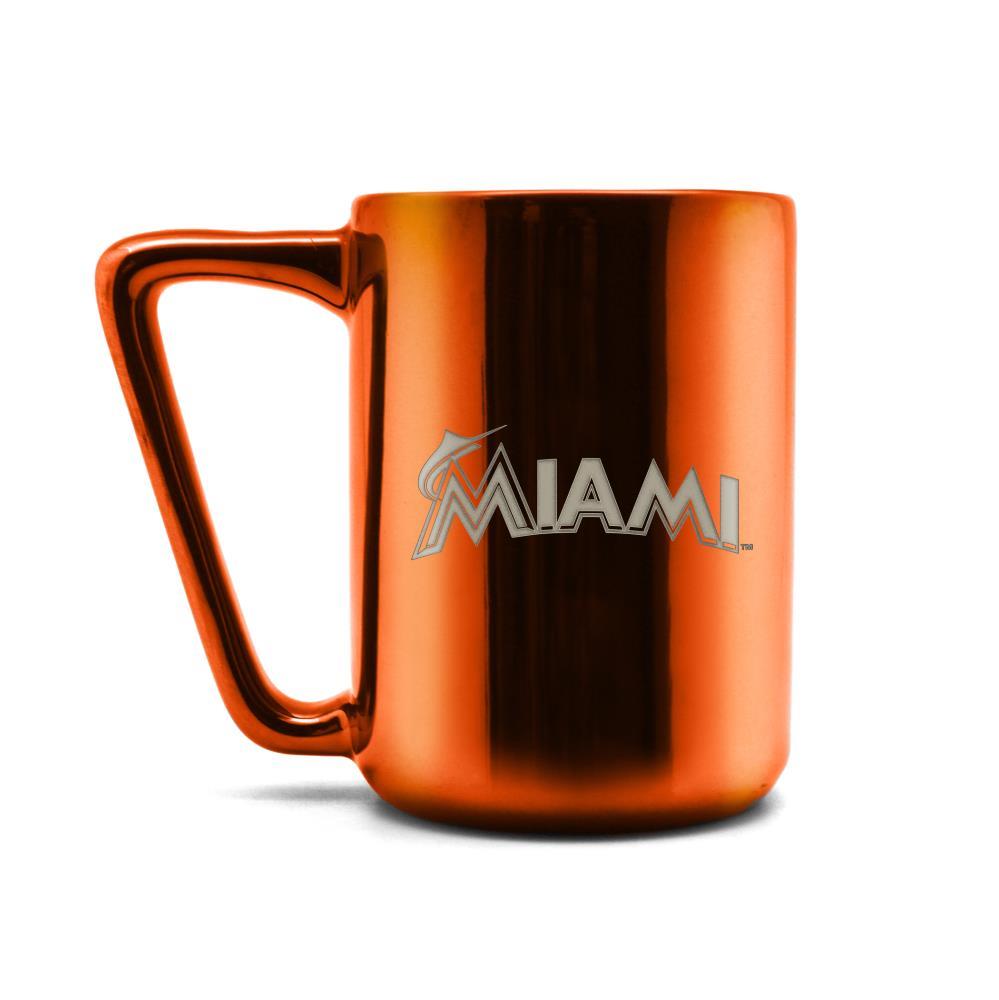 Duck House MLB Miami Marlins Laser Engraved Ceramic Mug 16 oz.