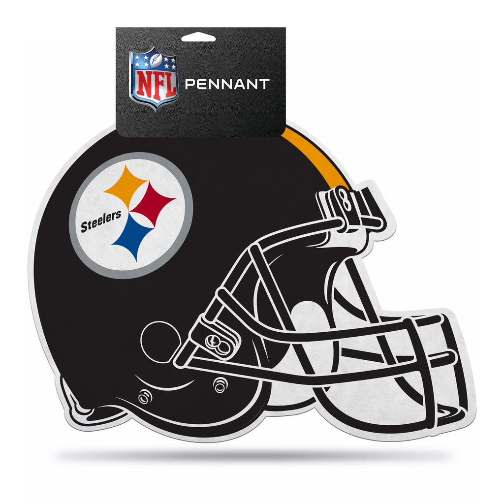 Rico NFL Pittsburgh Steelers Die-Cut Helmet Pennant