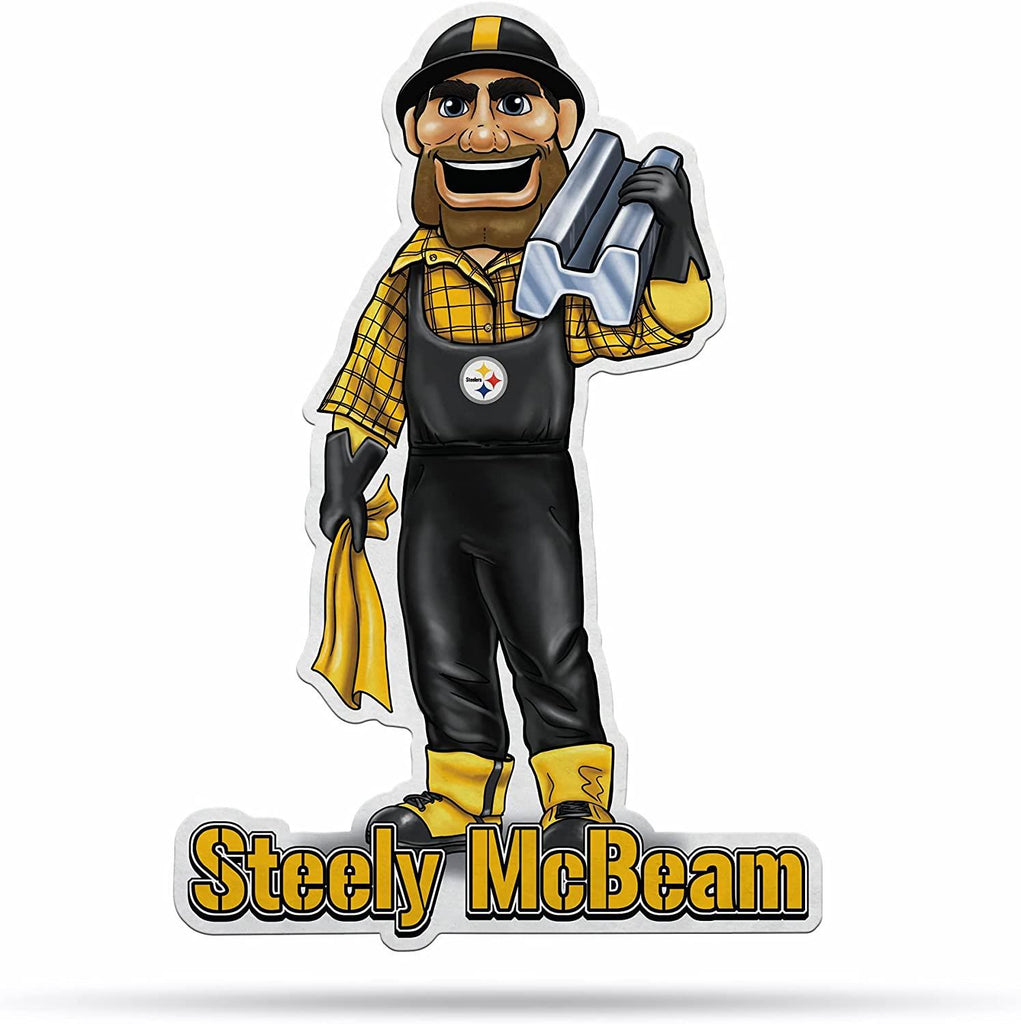 Rico NFL Pittsburgh Steelers Shape Cut Mascot Logo Pennant