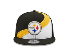 New Era NFL Men's Pittsburgh Steelers New Wave 9Fifty Snapback Adjustable Hat