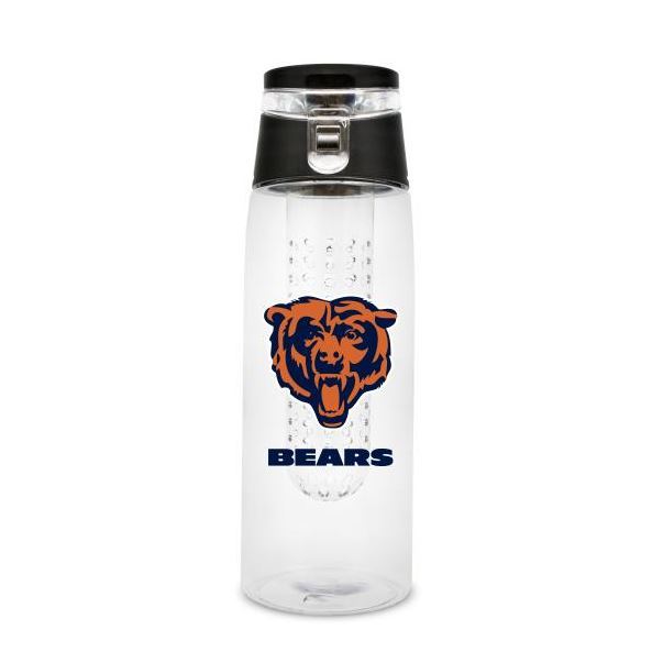 Duck House NFL Chicago Bears Infuser Clear Bottle 20 oz