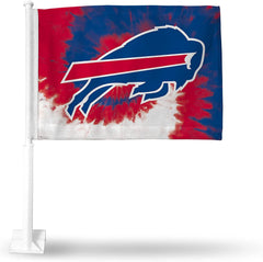Rico NFL Buffalo Bills Tie Dye Car Flag 16