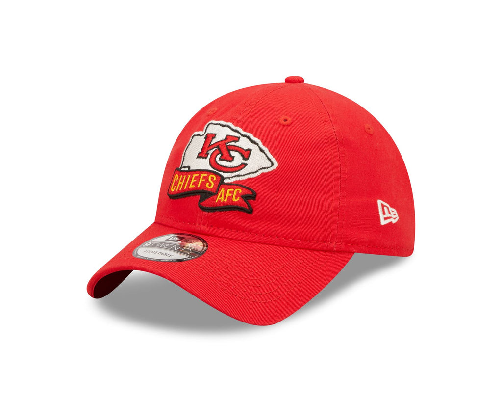 New Era NFL Men's Kansas City Chiefs NFL Sideline Home 2022 9TWENTY Adjustable Hat Red