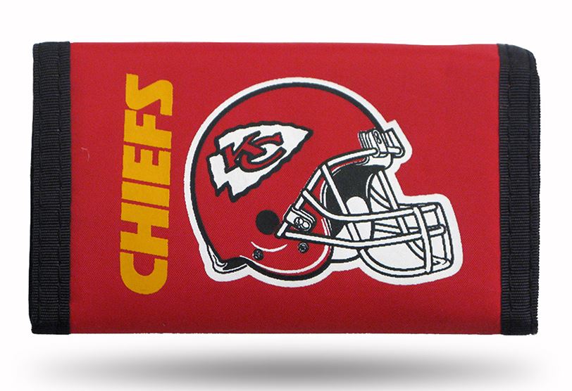 Rico NFL Kansas City Chiefs Nylon Trifold Wallet