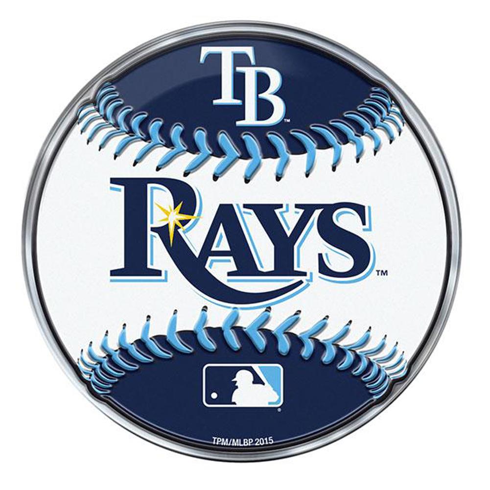 Team Promark MLB Tampa Bay Rays Baseball Team Auto Emblem
