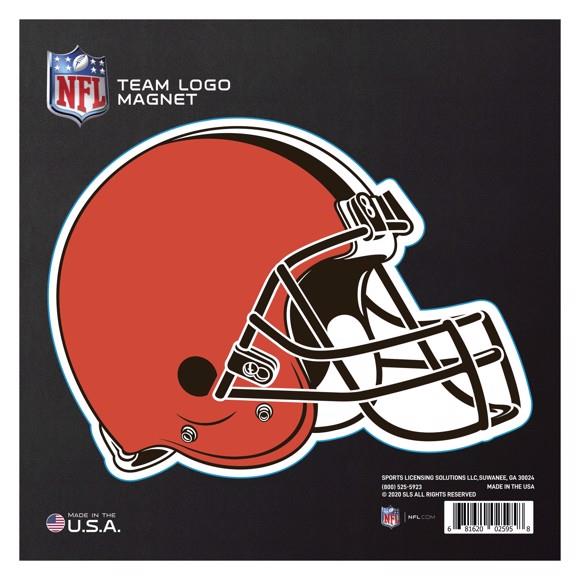 Fanmats NFL Cleveland Browns Large Team Logo Magnet 10"
