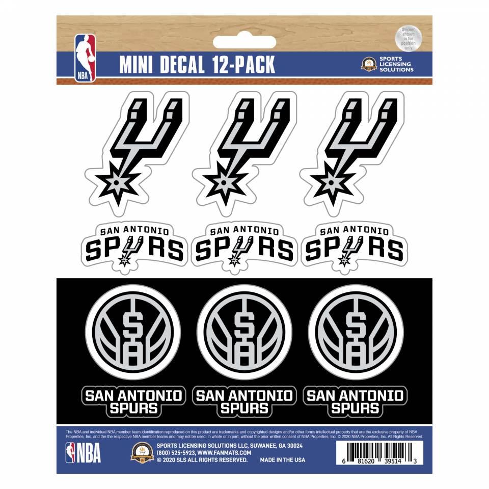 Fanmats NBA Philadelphia 76ers Mini Decals 12-Pack – Sportzzone