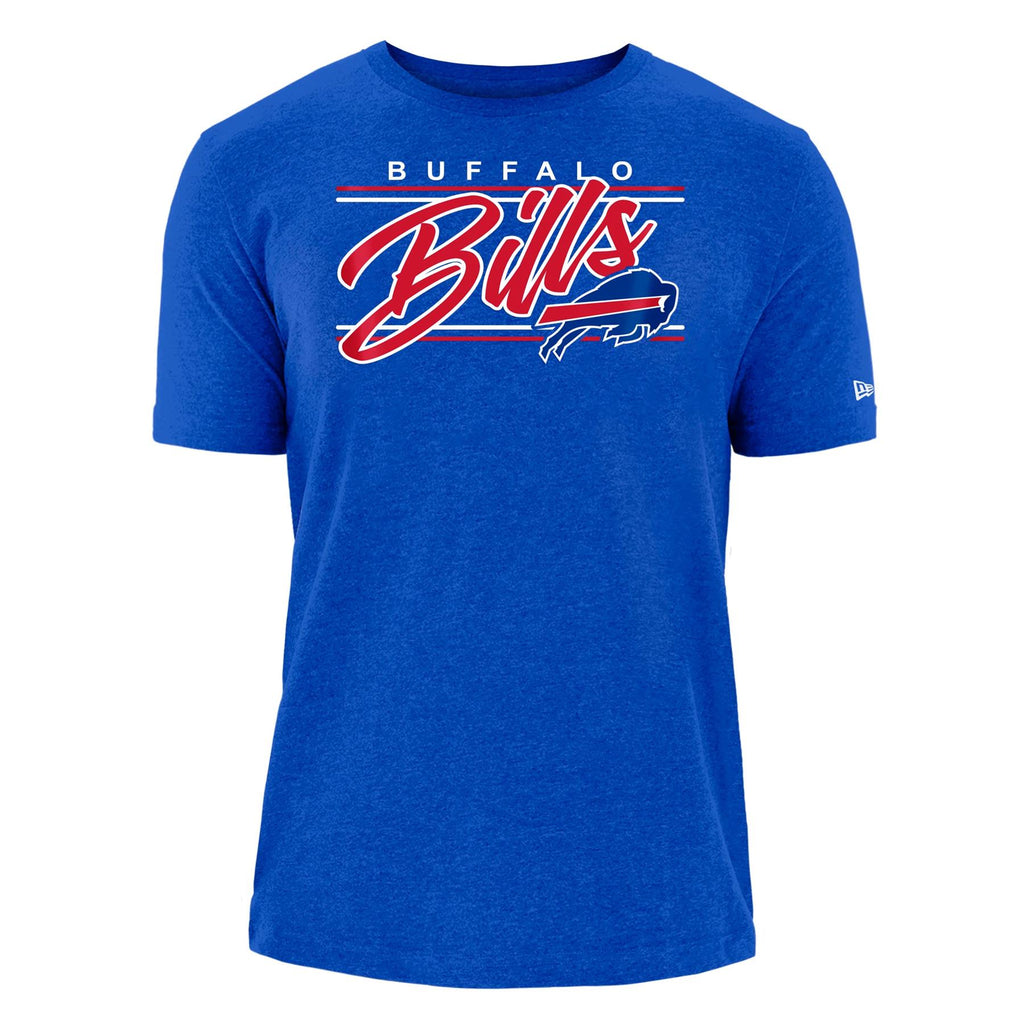 New Era NFL Men's Buffalo Bills Throwback Heather T-Shirt