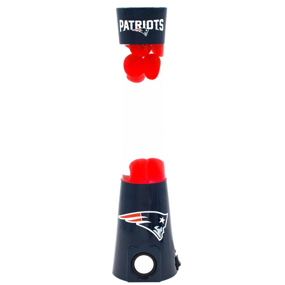 Sporticulture NFL New England Patriots Magma Lava Lamp Bluetooth Speaker