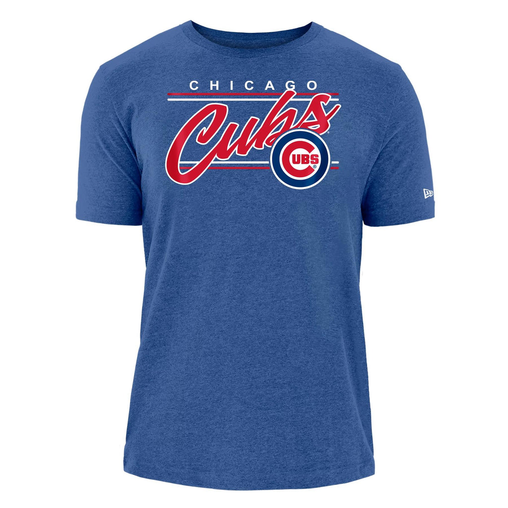 New Era MLB Men's Chicago Cubs Throwback T-Shirt