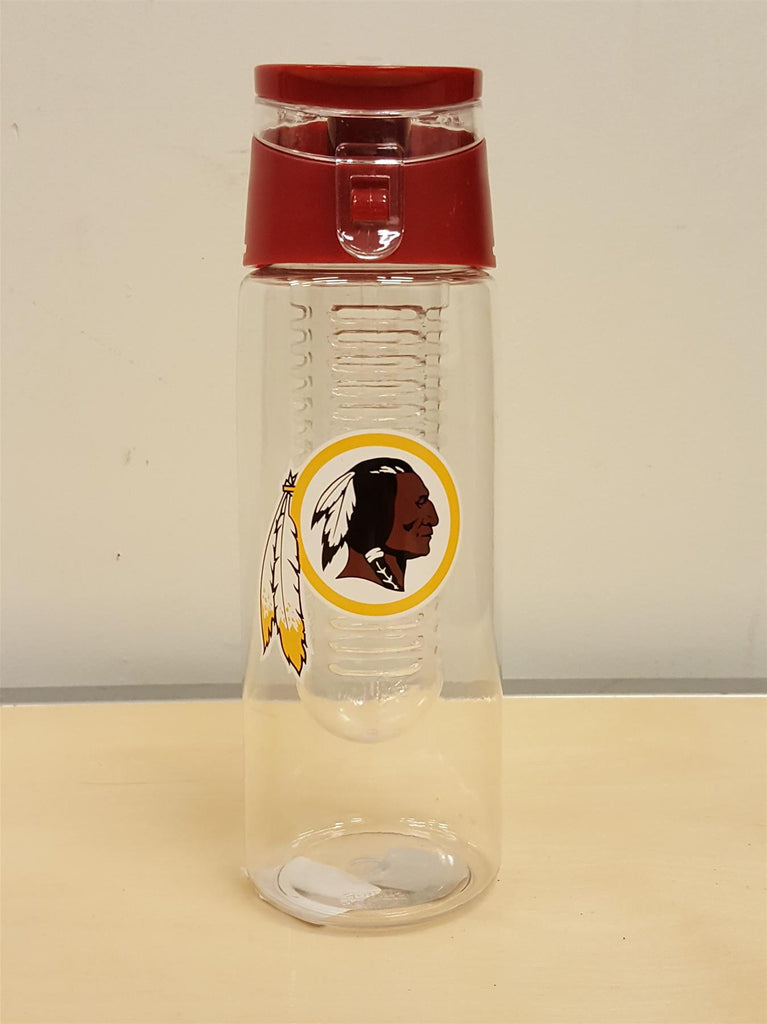 Duck House NFL Washington Redskins Infuser Clear Bottle 20 oz