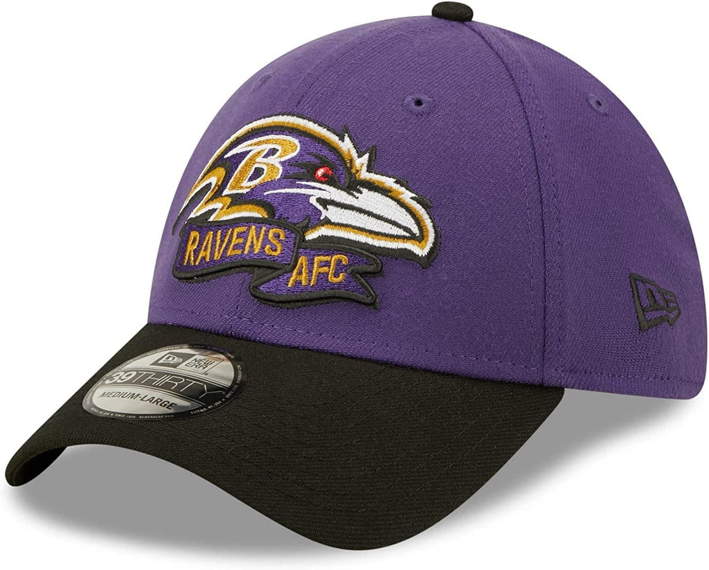New Era NFL Men's Baltimore Ravens 2022 NFL Sideline 39THIRTY Flex Hat