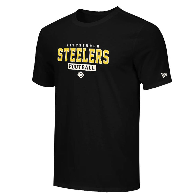 5th & Ocean by New Era NFL Women's Pittsburgh Steelers Burnout Raglan 3/4 Sleeve T-Shirt Medium