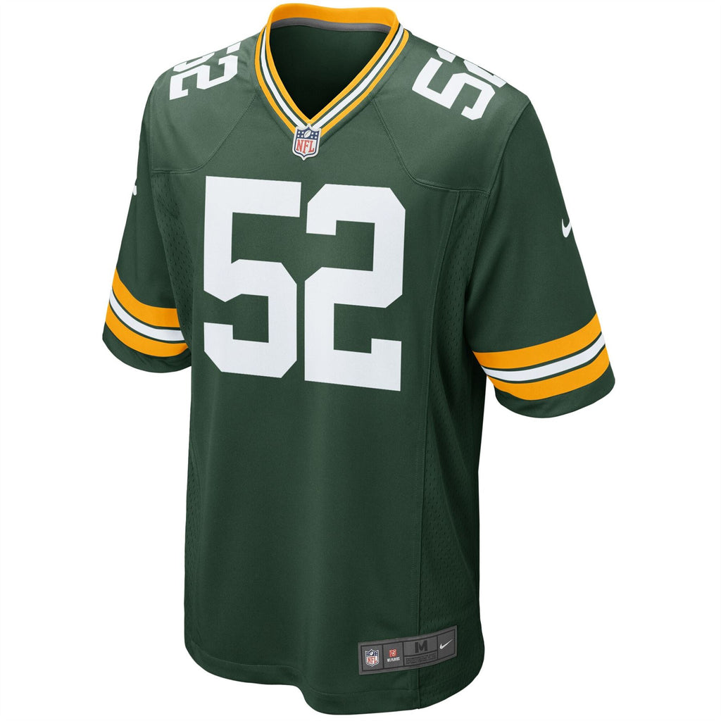 Nike Green Bay Packers No52 Clay Matthews Yellow Youth Stitched NFL Limited Rush Jersey