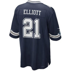 Nike NFL Men's #21 Ezekiel Elliott Dallas Cowboys Game Jersey