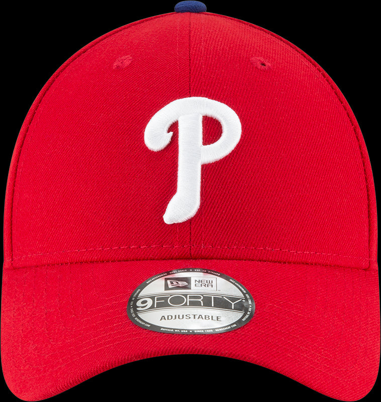 New Era MLB Men's Philadelphia Phillies The League 9FORTY Adjustable Cap Red