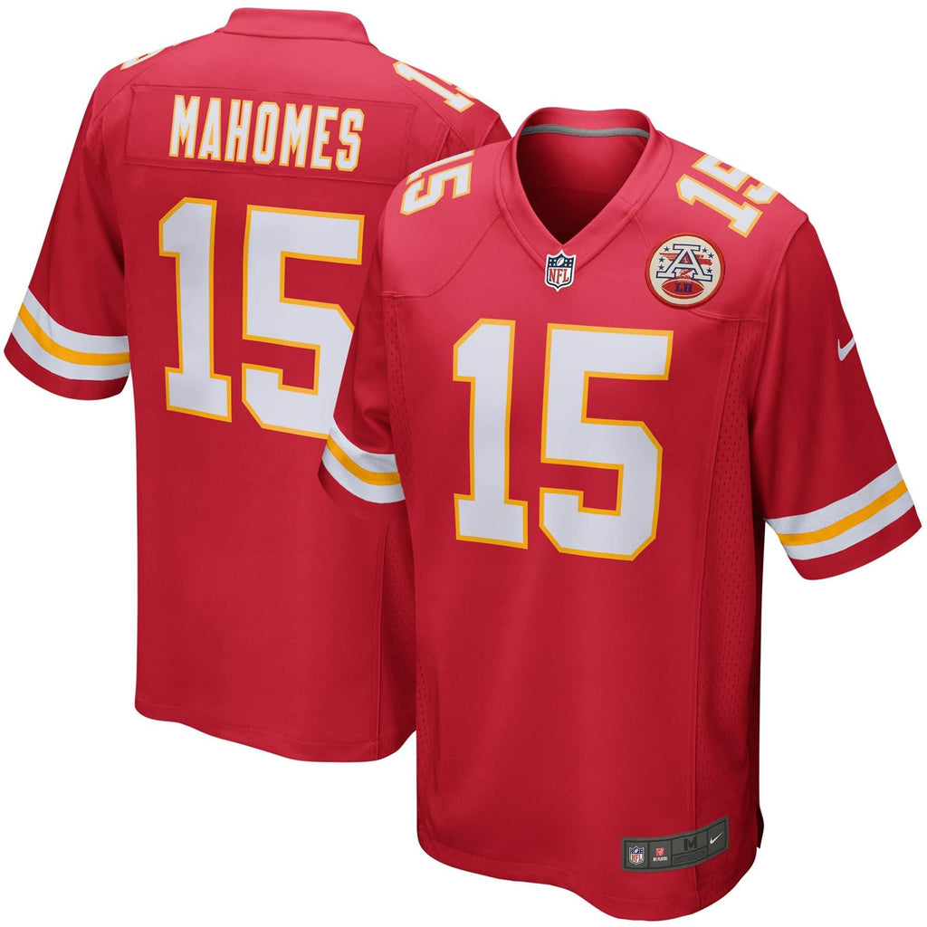Nike NFL Men’s #15 Patrick Mahomes Kansas City Chiefs Game Jersey