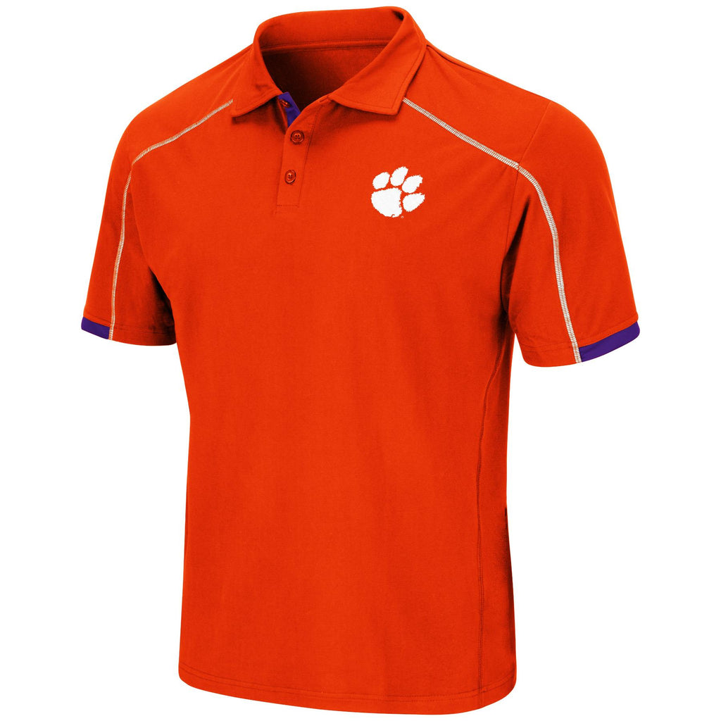Colosseum NCAA Men's Clemson Tigers Jamm Polo Shirt