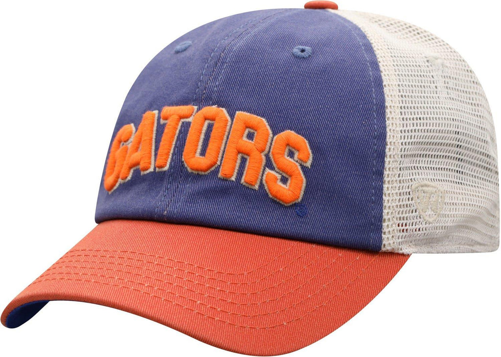 Top Of The World NCAA Men's Florida Gators ANDY 3-Tone Adjustable Strap Back Hat