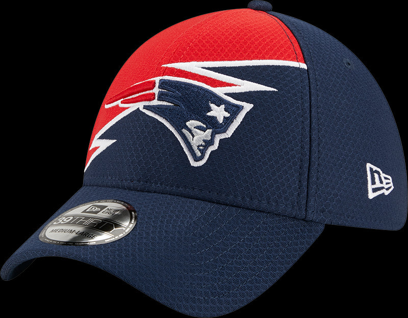 New Era NFL Men's New England Patriots BOLT 39THIRTY
