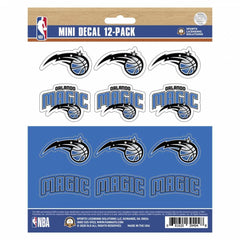 Fanmats NBA Orlando Magic Mini Decals 12-Pack