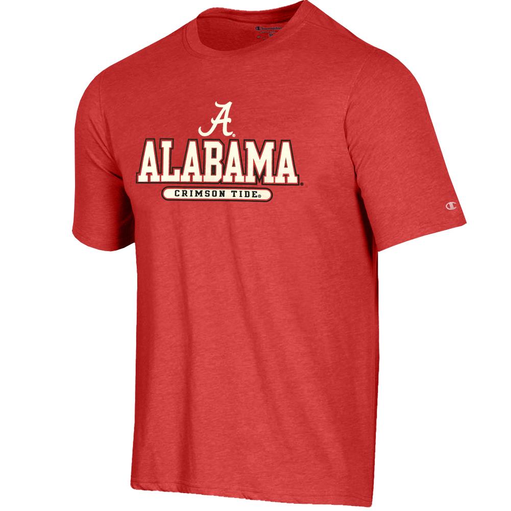 Champion NCAA Men’s Alabama Crimson Tide Field Day Short Sleeve T-Shirt