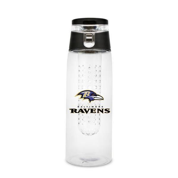 Duck House NFL Baltimore Ravens Infuser Clear Bottle 20 oz
